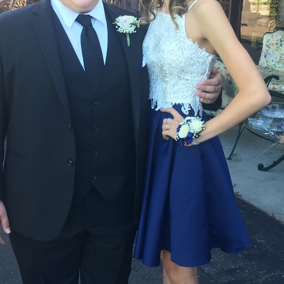 2 Piece Homecoming Dress - Picture 4 of 4